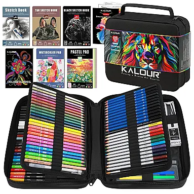 Kit de desenho 109 peças