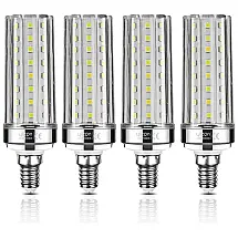 Lâmpada LED 150W 2000 Lumens 6000K Branca com Base E12, 4 Unidades, YIIZON, Branco