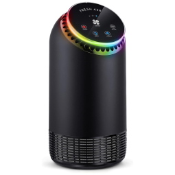 Purificador de Ar Automático com Filtro HEPA H13, Área de 15 m2, 35W, 110v, AP 03, Preto