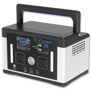 VTpower Gerador de Energia Solar Portátil 700W 1000W 577Wh , 2 Tomadas AC 110V e 4 USB