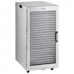 Desidratador de Alimentos Avantco LT93 Inox com Porta de Vidro - 120V, 1600W, 24 Bandejas
