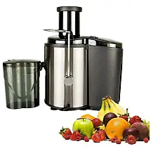 Espremedor de Frutas Elétrico NYW com Velocidade Variável 110V 800W Prata