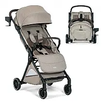 Carrinho Britax Juniper+ Teca Sistema de Viagem Compacto com Cadeirinha Compatível