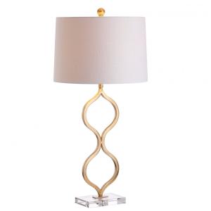 Abajur Luminária de Mesa, Estilo Contemporâneo Transicional com 80 cm de Altura para Quarto, Sala de Estar e Escritório, 110V 100W