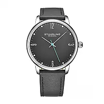 Relógio Masculino Stuhrling Rasa 3997A Quartzo 40mm, Cinza