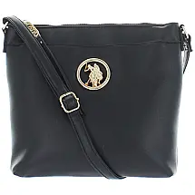 U.S. POLO ASSN Bolsa Feminina Transversal , Preta