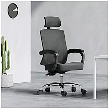 Cadeira ergonômica de escritório, preta, HBADA HDNY115BM, Preto