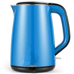 Chaleira Elétrica 2L com Controle de Temperatura, 110v, JXMHH, Azul