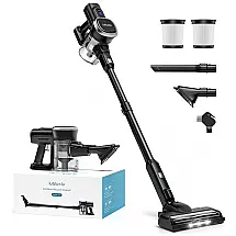 Aspirador Sem Fio Lubluelu LU-202-BK-US Preto Touch Screen Autoestável 50 Minutos 22.6V.