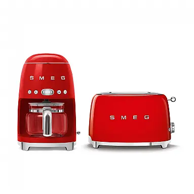 Conjunto Smeg Retro: Cafeteira de