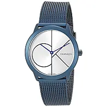 Relógio Masculino Analógico Automático, Malha, CALVIN KLEIN K3M52T56, Azul