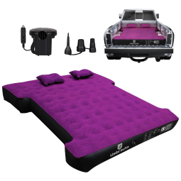 Colchão Inflável Casal com Bomba Embutida, Para até 300KG, Umbrauto, Roxo