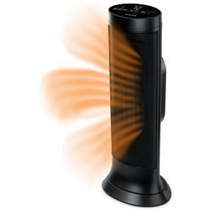 Honeywell Aquecedor Elétrico HCE317B, Cerâmica, Preto 110V