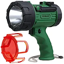 Lanterna 1500LM com USB, 3 Modos de Luz, á Prova D IP67, 18W, YIERBLUE yiff 02, Verde