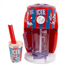 Máquina de Gelo Raspado ICEE Snow Cone Licenciada para Slushies e Drinks Gelados Fizz Creations 120V