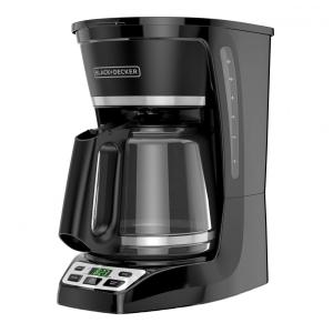 Máquina de Café Programável BLACK+DECKER 12 Xícaras, Preta, Modelo CM1070B-3, Com Recursos Automáticos para Preparo Prático e Eficiente de