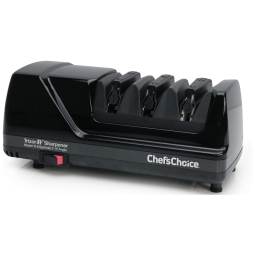 Afiador Elétrico Profissional com 3 Estágios de Alto Desempenho, 110v, CHEFSCHOICE 15XV, Preto