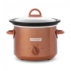 Panela de Cozimento Lento CrockPot Design Series de 3 Litros com 3 Configurações Manuais de Calor - Prepara Refeições para Mais de 3 Pessoas