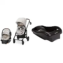 Sistema de Viagem Maxi-Cosi Tayla Max Branco com Cadeirinha Mico 30 e Base Adicional