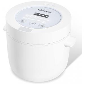 Panela de Arroz Elétrica CHACEEF 2L, com 10 Predefinições, 110V, Branca
