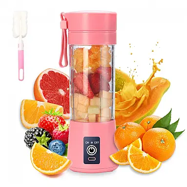 Mini Liquidificador Pessoal Portátil 380mL