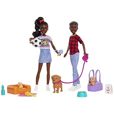 Boneca Barbie Irmãos Gêmeos com