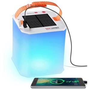 Mesqool Lanterna Solar Inflável Portátil 4200mAh 250 Lumens, 80H, IP67, Branca