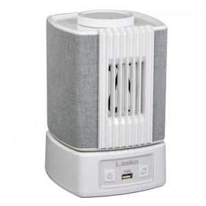 Ventilador de Mesa 2 em 1 com Função Ruído Branco, 110V 21W, LASKO SB101, Branco