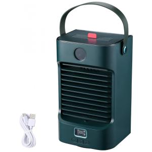 Ventilador de Mesa MengK com 3 Velocidades, Verde