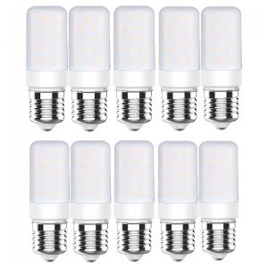 Kit 10 Lâmpadas LED Vela Milho 12W E27 Luz Quente 220V Econômicas para Iluminação Comercial, Residencial e Expositores, Alta Durabilidade