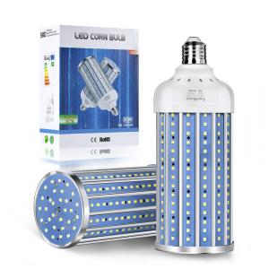 Lâmpada LED 500W 6500 Lumens 5000K Branca com Base E26, E27, 2 Unidades, FANNICOO, Branco
