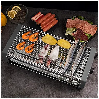 Grill Elétrico Antiaderente Serve até