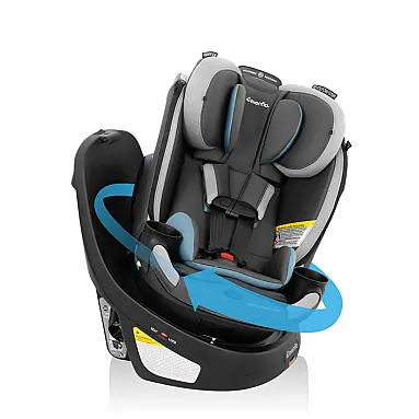 Cadeira para Carro 2em1 Rotativa