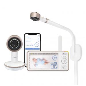 Monitor de Bebê V Care 1080p FHD com WiFi e tela LCD HD 5 , Acesso Remoto e Inteligência, VTech.