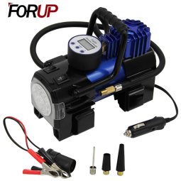 de Ar Portátil Portátil Ar 12V DC, SUV Bicicleta Motos, FORUP Air compressor Pump, Azul Aço