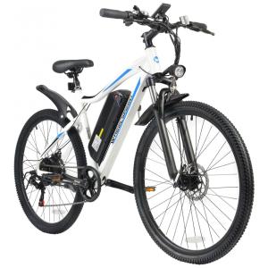 Bicicleta Elétrica Wheelspeed ARIES 500W, Bateria 48V 11.6Ah, Autonomia até 90km, Rodas 27,5", Câmbio 7V, Freios a Disco, MTB com Suspensão