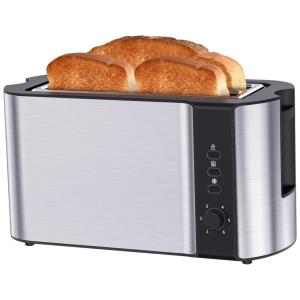 Flavocal Torradeira Elétrica 2 Fatias com 6 Níveis de Tostagem, 1300W, 110V, Prata