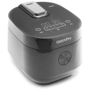 Panela de Arroz GreenPan com Redução de Carboidratos, Tecnologia de Lógica Fuzzy, 10 Programas, 4 Copos de Arroz Cru, Ajuste Automático de