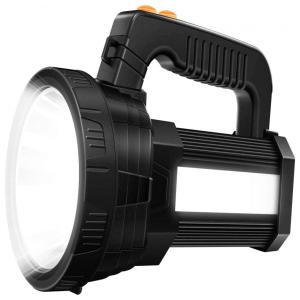 GLANDU Lanterna 6000LM à Prova DÁgua IPX64, c, Função de saída de Energia, Preta