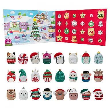 Kit 24 Pelúcias Squishmallows de