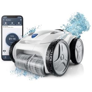 Robô Aspirador de Piscina com Cabo de 20m, Mapeamento Inteligente e Controle por APP para Piscinas até 18 metros, 110V, Polaris F965IQ