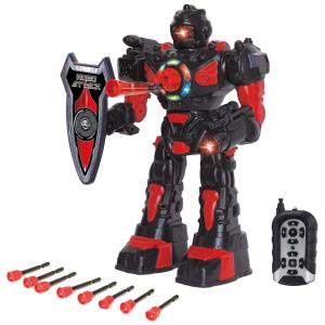 Robô Think Gizmos com Controle Remoto e 10 Funções para Crianças Acima de 5 Anos, Preto