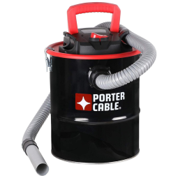 Aspirador de Pó Stealth Seco e Úmido 19L, 5.5 Pico HP com Extensores, 110v, PORTER CABLE PCX 18184, Cinza