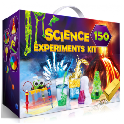 Kit de experimentos STEM educativos para crianças de 6 a 14 anos 150 projetos científicos divertidos e desafiadores UNGLINGA.