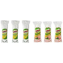 Kit Refil Mop Esfregão de Algodão 1209 e Mop Esfregão Microfibra 1208, Libman Tornado