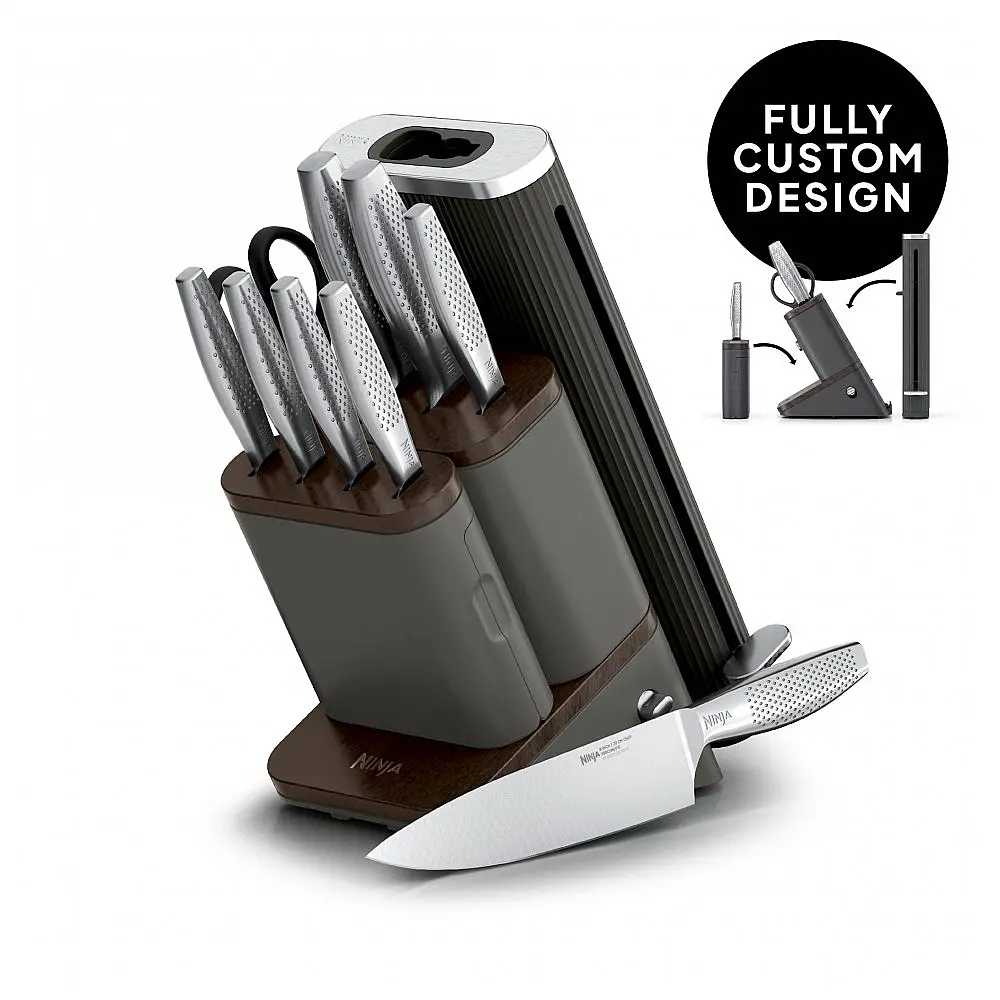 Conjunto de Facas de Cozinha Ninja NeverDull Pro WK62011BK3