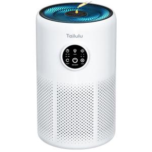 Purificador de Ar para Ambientes até 126m² com Filtro H13 HEPA, Temporizador, Função de Aromaterapia, Esponja, Baixo Ruído e Economia de