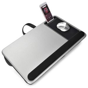 Mesa de colo para laptop Modazon, prata