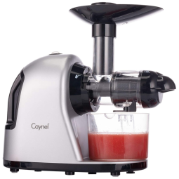 Espremedor de Frutas com Motor Silencioso, Fácil de Limpar e Trava Segura, 150W, Caynel, Prata