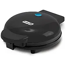 Máquina de Waffle, 4 Fatias, 110v, DASH DEWM8100BK, Preto